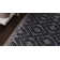 Optic Diamond Navy/Ivory Handwoven Cotton Rug