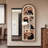 Minimalist Retro Pegboard Storage Full-Length Mirror-110939618