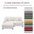 Milbrey 2-Piece Corduroy Modular Sectional with Pillow Back-2011520419-1947813341