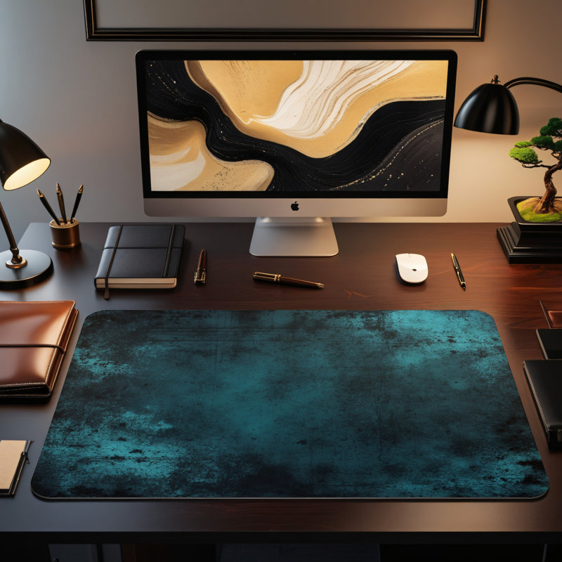 Polyester Desk Pad, 31.5x15.5