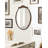 Damiere Metal Oval Mirror-646073263
