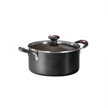 Oster Anetta 5 Quart Nonstick Dutch Oven with Lid in Navy Blue