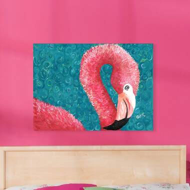 Flamingo in lagoon  Paint-by-Number Kit for Adults — Elle Crée