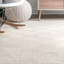 Joey Geometric Handmade Wool/Cotton Cream Area Rug-532663233