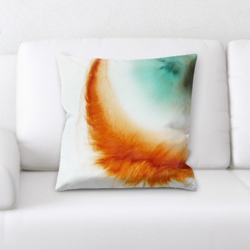 Microsuede Throw Pillow