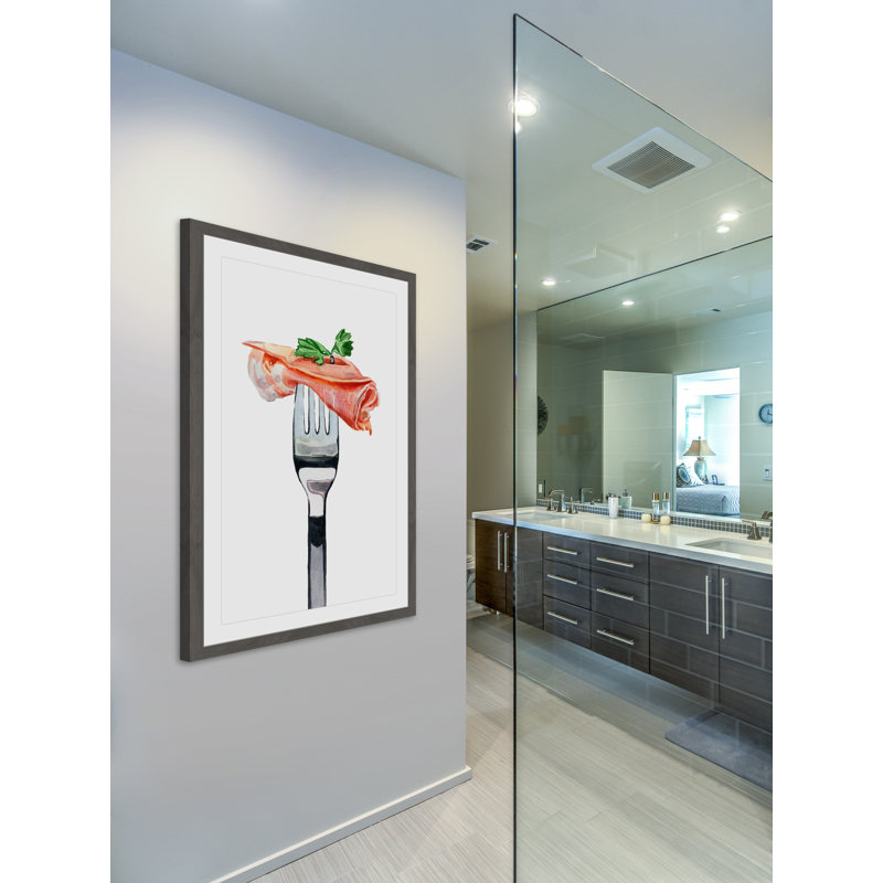 «Put aanges in it», reproduction d'art encadrée, H 18 po x l 12 po x P 1,5 po