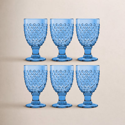 Hobnail Acrylic Wine Glass