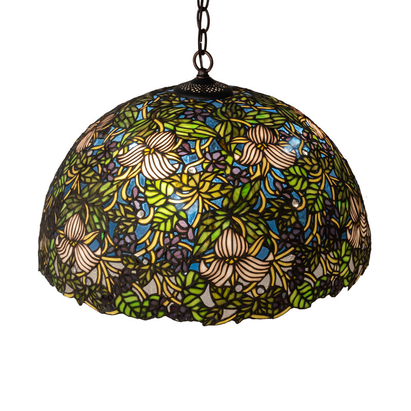 Mylee 3 - Light Pendant, Green/Brown