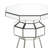 Pedestal Stand, Mirrored