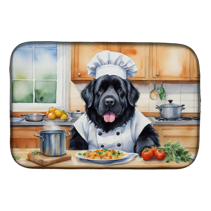 Tapis de séchage Terre-Neuve The Chef
