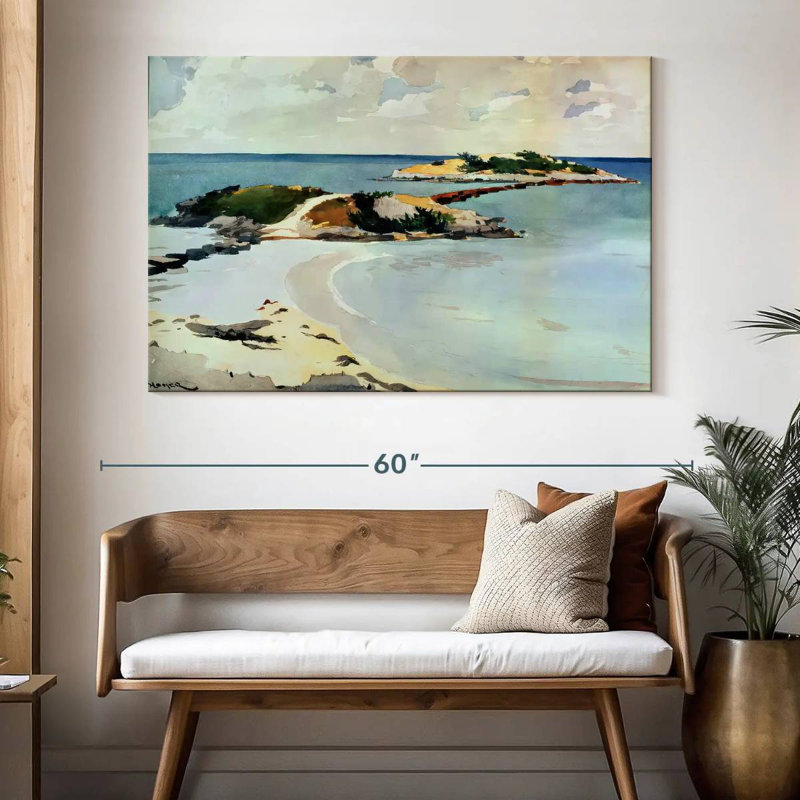 Gillard Gallows Island, H 34 po x l 51 po