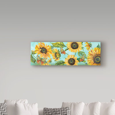 «Deagen Sunflower Garden 2» par Jean Plout - impression sur toile tendue