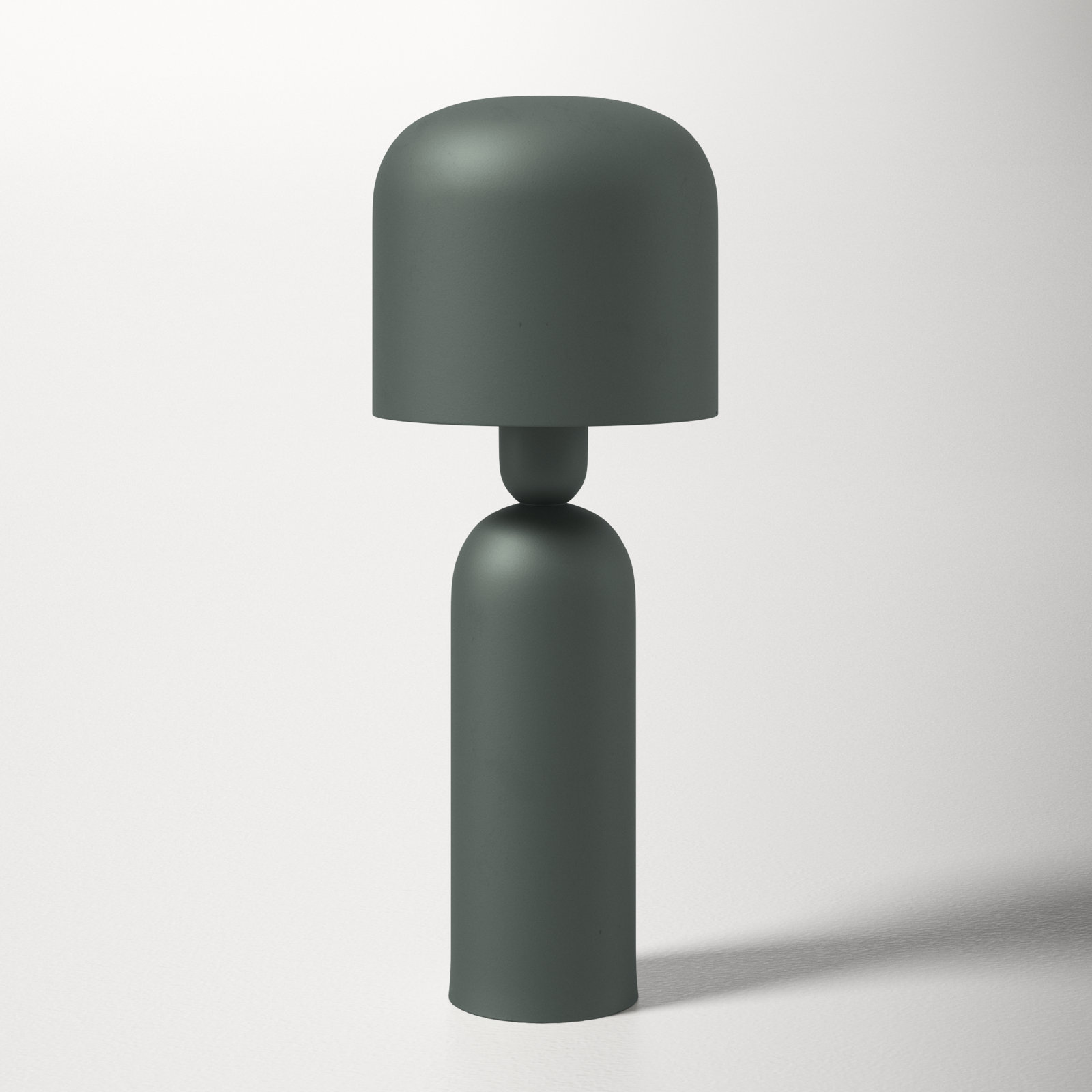 Odie Metal Table Lamp, Green
