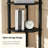 Corner Shelf, the ultimate space saving corner stand - stability, style, and versatility-136922155