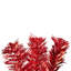 Pre-Lit Profile Artificial Tinsel Christmas Tree - Red-1421495236-1421495243