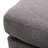 Upholstered Ottoman, Grey-1166749380