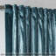 Panneau de rideau simple doublé occultant en velours brillant extra large et très long-82611720-82611736