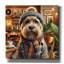 «Hipster Dog 1» par Rey Klimt, art mural sur toile-1617360404