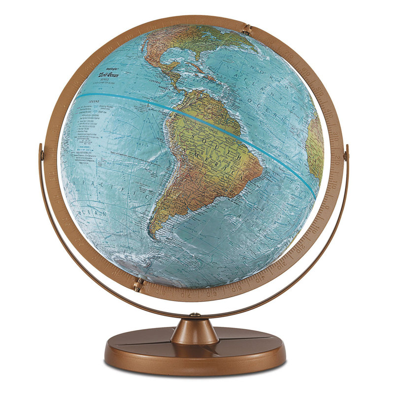 Cardboard Tabletop Globe