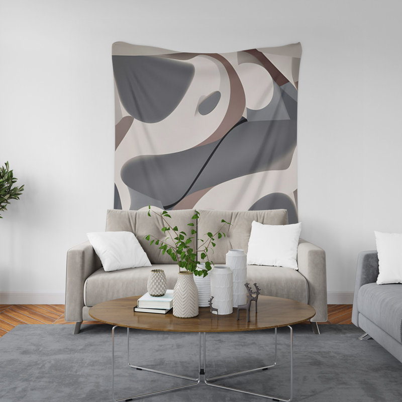 Tapisserie murale, H 80 po x l 68 po