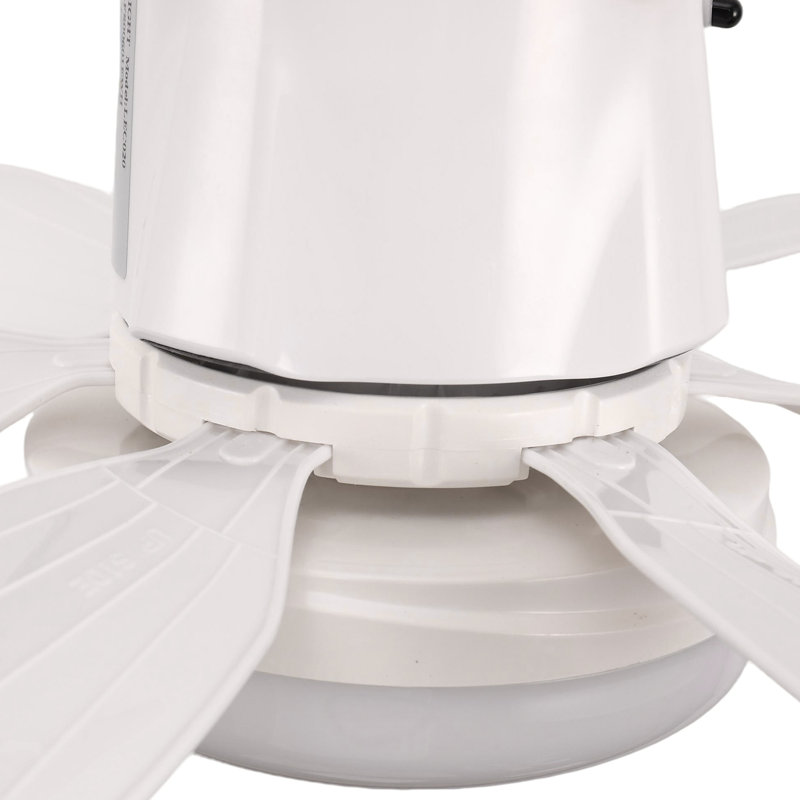 18.5 Inch Flush Mount Ceiling Fan With Light,3-Speed Dimmable LED & Remote Control
