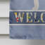 Polyester 2 côtés 40 x 28 po welcome drapeau maison-73943285