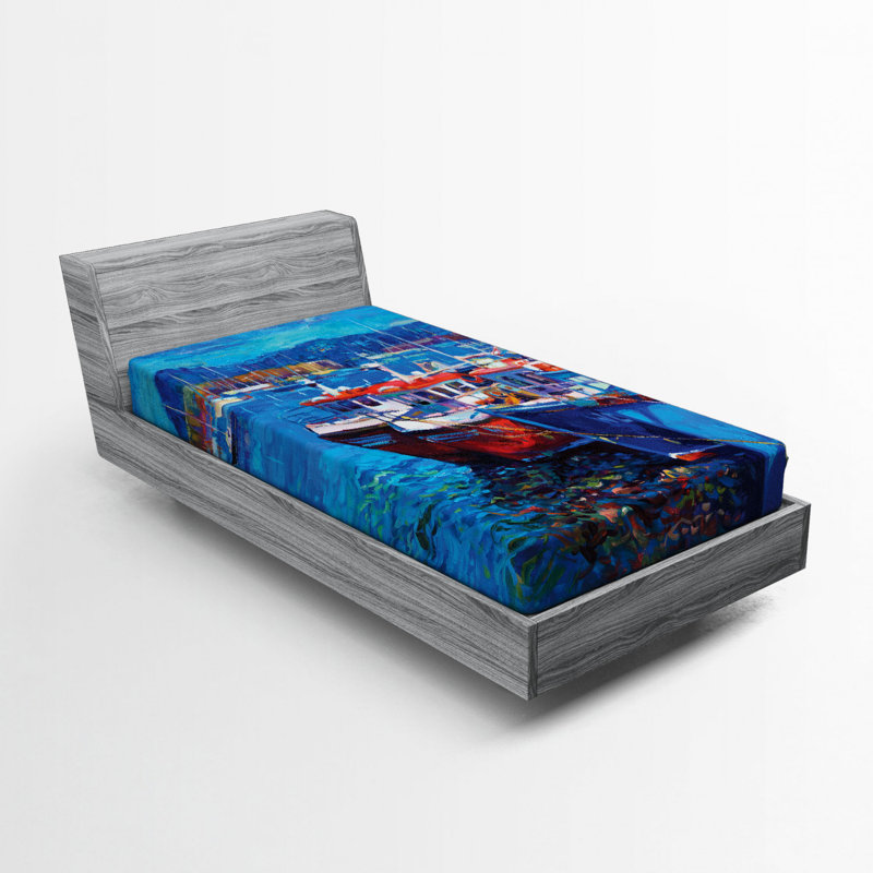Microfiber Fitted Sheet, Twin Fitted Sheet