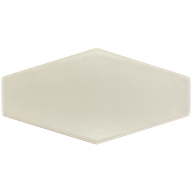 Manchester 4x8 Hexagon Glossy Ceramic Tile, Dove Gray