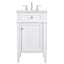 Meuble-lavabo simple gris l 21 po x P 21,5 po x H 35 po Rivers-1062453868