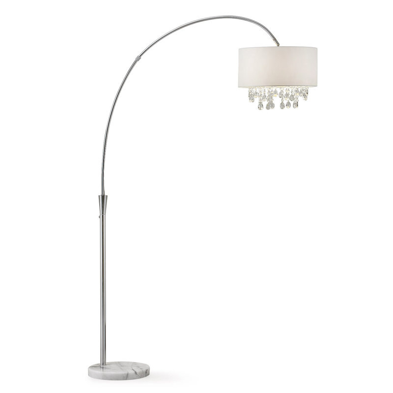 Lampe sur pied arquée 81 po Naglee