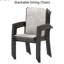 Ensemble de salle à manger 7 pièces, chaises de patio empilables et table ronde d'extérieur en métal 7 pièces-433269585-417904175