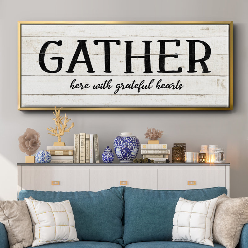 Gather - Toile encadrée