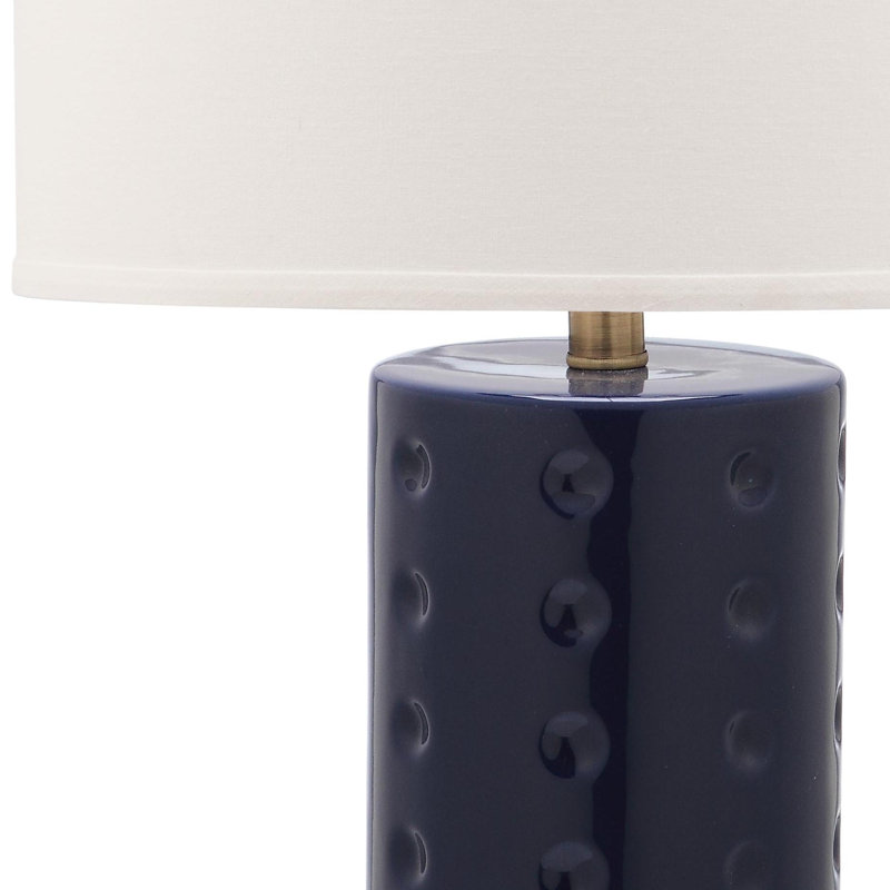 Gunna Ceramic Table Lamp, Navy