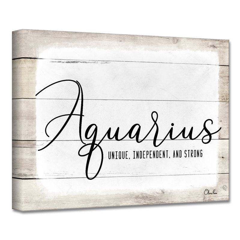 " Aquarius " by Olivia Rose, 30" H x 40" W x 1.5" D