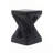 Wood-Like Texture MGO Twist Shape Side Table-579227082