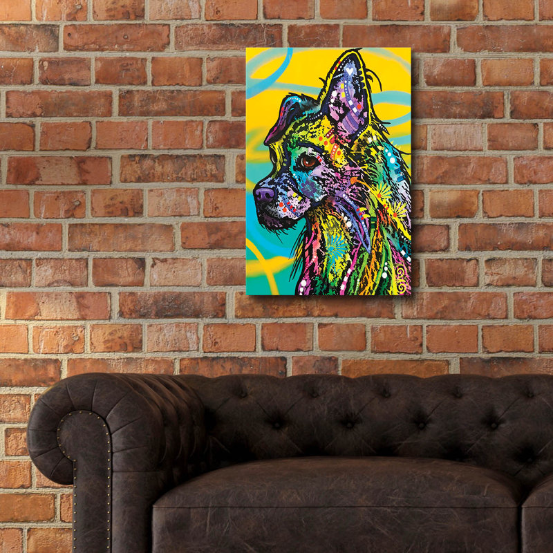 «Love Is» par Dean Russo, H 24 po x l 16 po x P 0,2 po