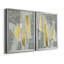 Shadow Screen I - ensemble de 2 peintures sur toile encadrées-2025985297-2025985296