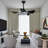 36 Inch Modern Ceiling Fan With Lights&Remote Control