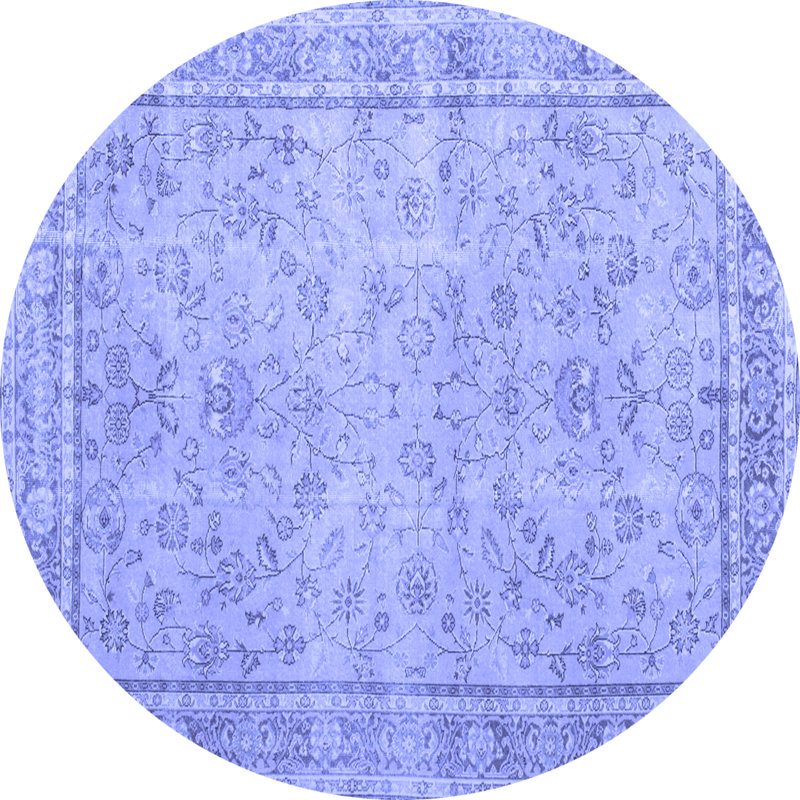 Tapis oriental en laine et en polyester tissé à la machine 3 pi Jakak