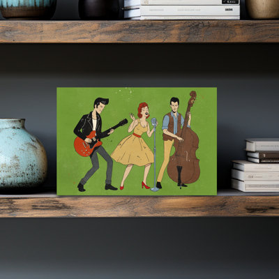 Vintage Hillbilly Rockers by Nicholas - Print