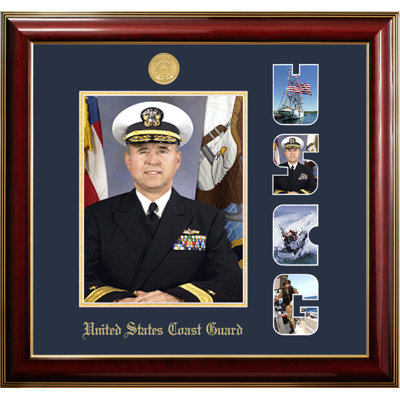 Coast Guard Portrait Classic Picture Frame