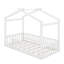 Structure de lit en bois avec clôture-1457319815