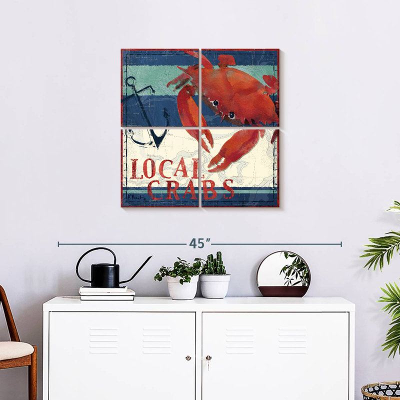 Crabe Brampt, H 26 po x l 26 po