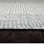 Tapis gris tissé à la main ENCHANT-59151442