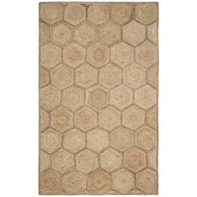 Chatteris Fiber 882 Area Rug In Natural / Grey