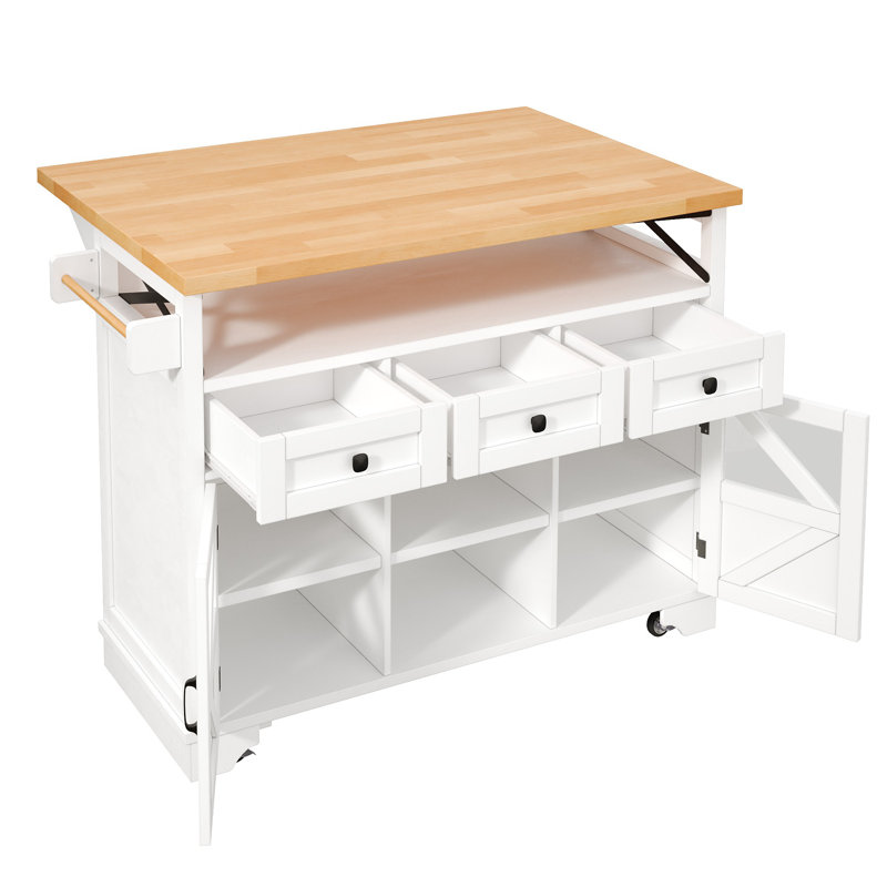 Wood Kitchen Island