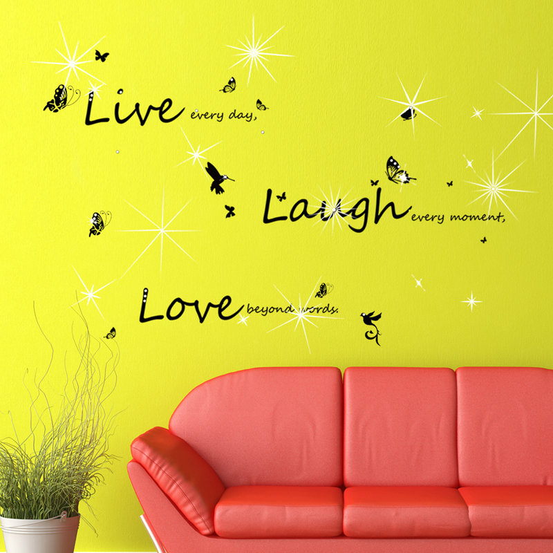 Non-Wall Damaging Wall Decal
