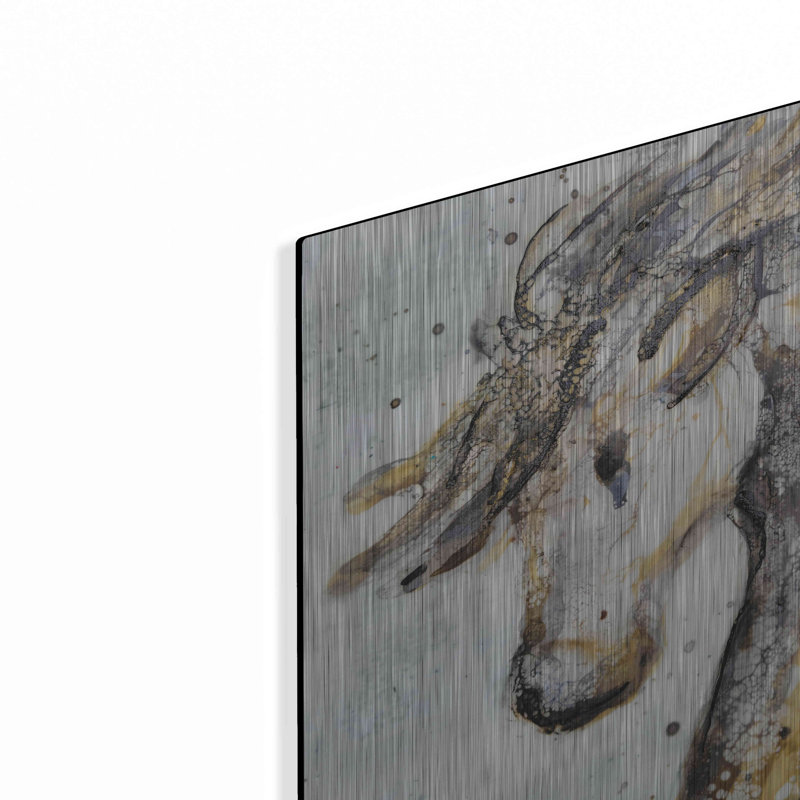 «Courir sauvage» par Britt Hallowell, «Courir sauvage» par Britt Hallowell, H 12 po x l 12 po