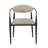 Clancy Mid-Century Modern Tapered Dining Set - Dining Table And 4 Chairs-1674304188-1674304177-1674304189