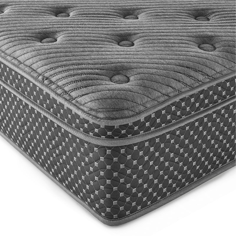 13" Quilted Eurotop Hybrid Mattress, Plush, Twin XL